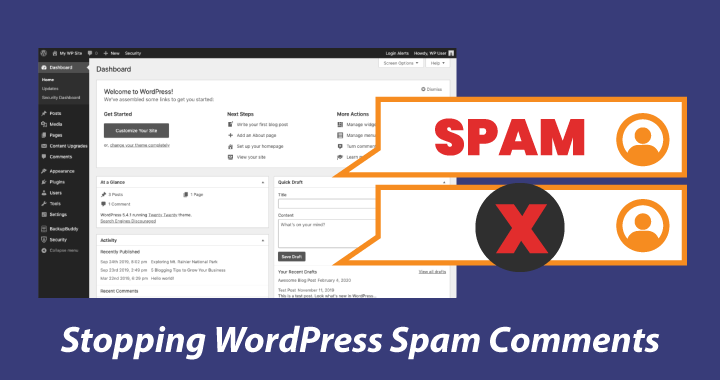 5 Techniques to Stop WordPress Spam Comments